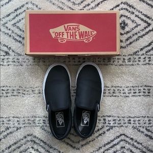 Vans Classic Leather Slip-on